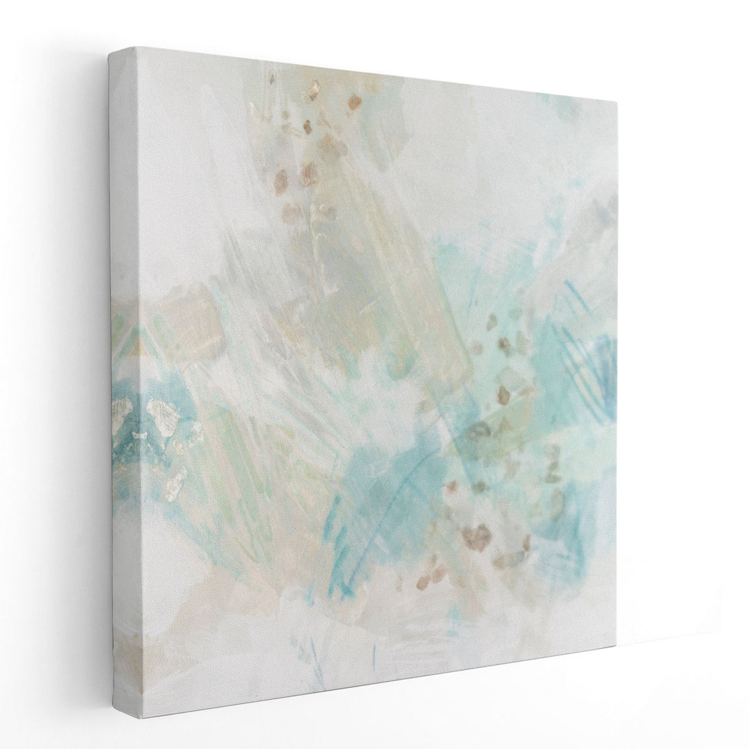 Embellished Blue Score I - Canvas Print Wall Art