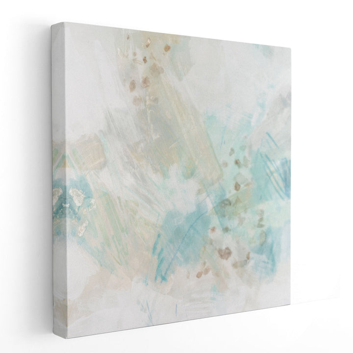 Embellished Blue Score I - Canvas Print Wall Art