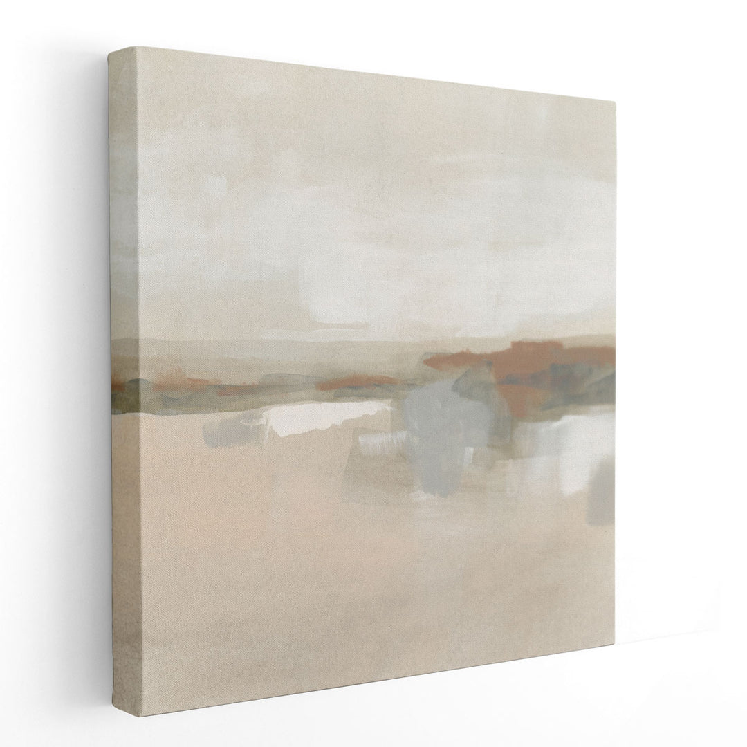 Neutral Coast Mirage II - Canvas Print Wall Art