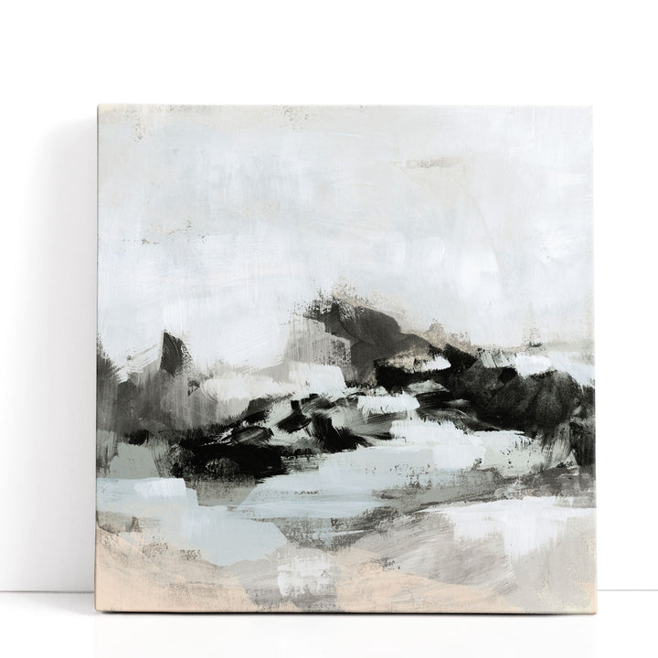 Obsidian Tundra I - Canvas Print Wall Art