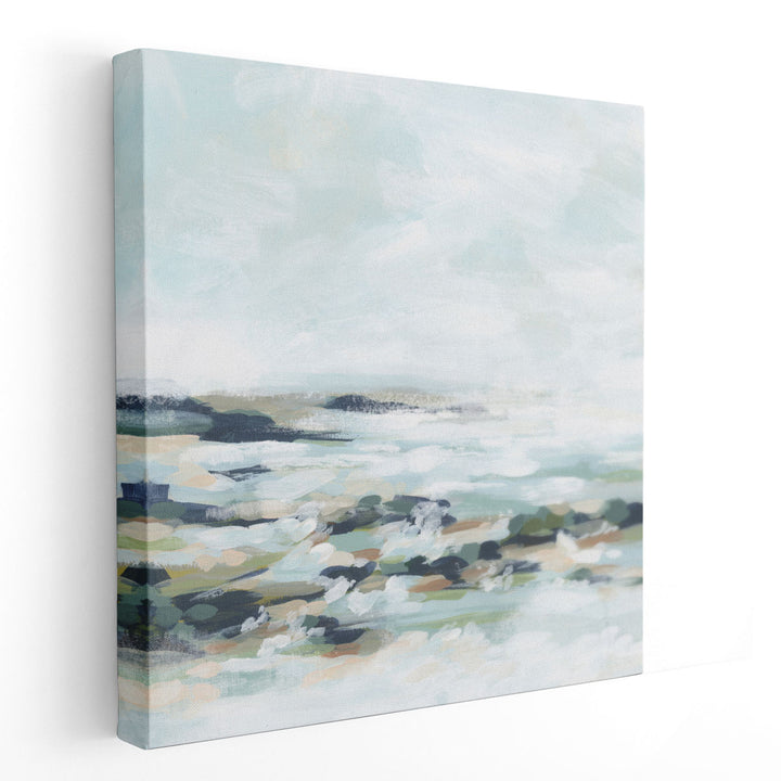 Seafoam Shoals I - Canvas Print Wall Art