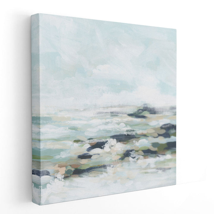 Seafoam Shoals II - Canvas Print Wall Art