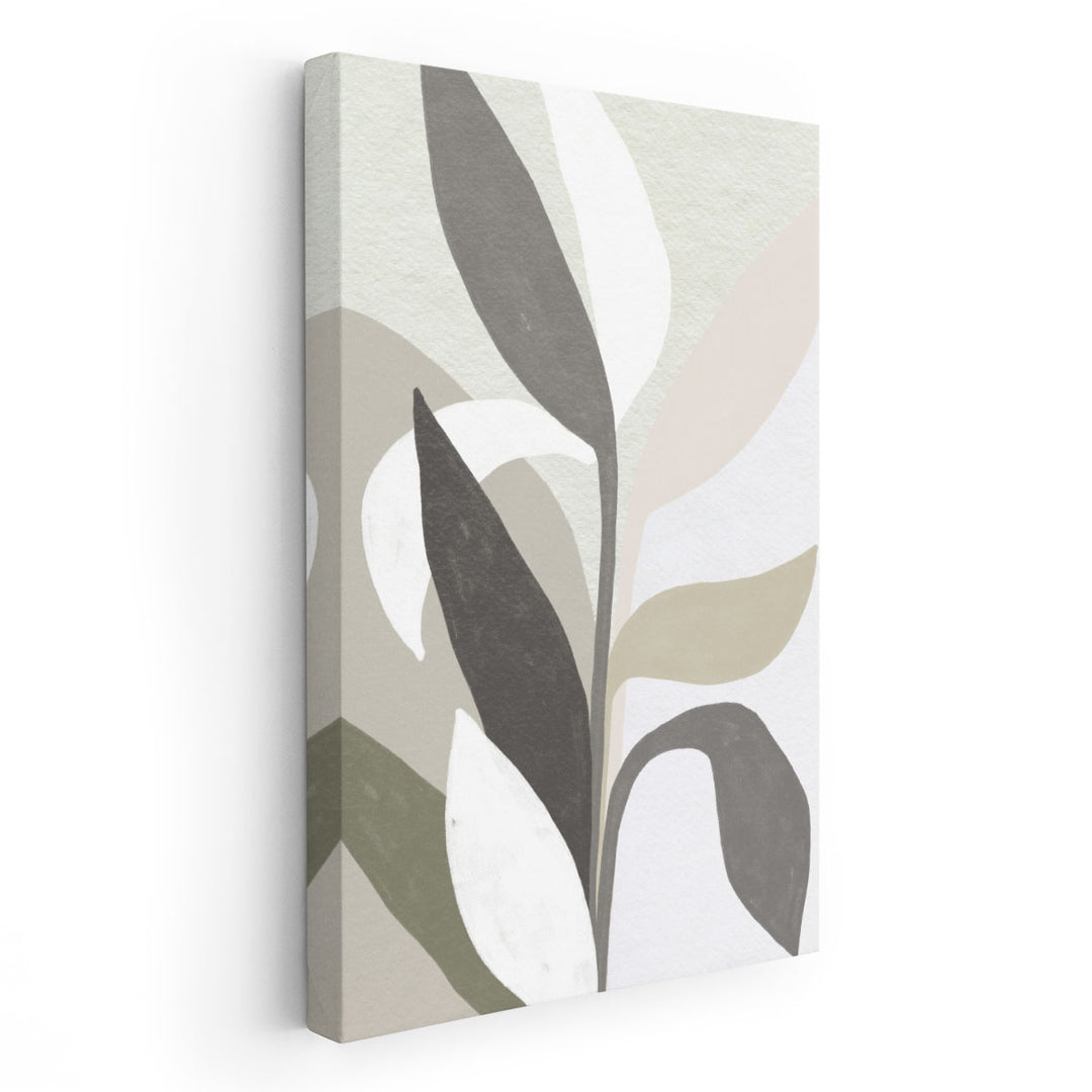 Cut Paper Sproutling II - Canvas Print Wall Art