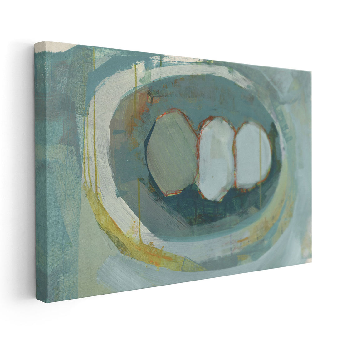 Blue Nest I - Canvas Print Wall Art