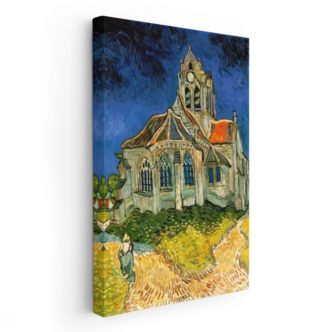 The Church at Auvers, 1890 - Canvas Print Wall Art