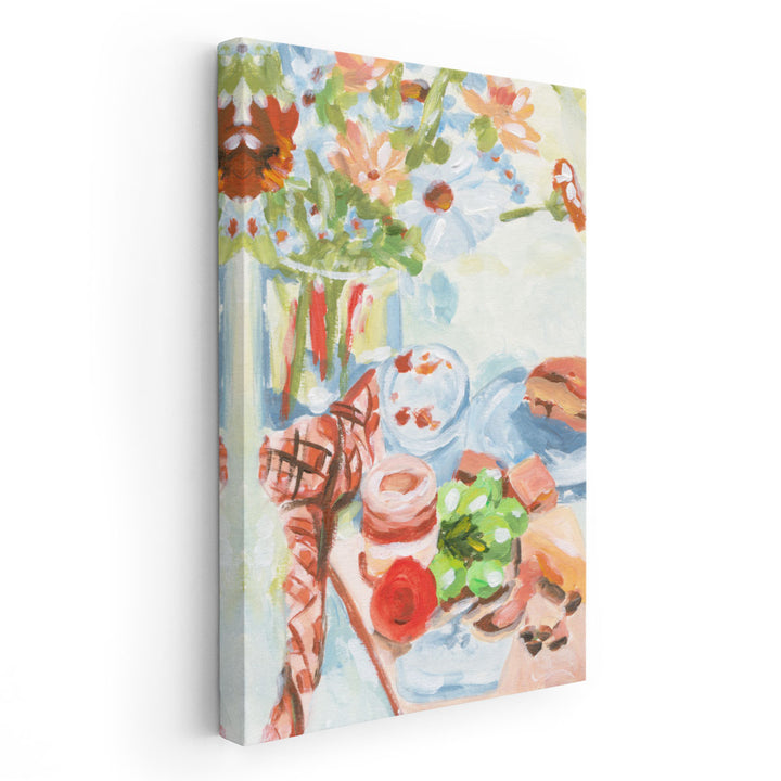 A Lovely Picnic I - Canvas Print Wall Art