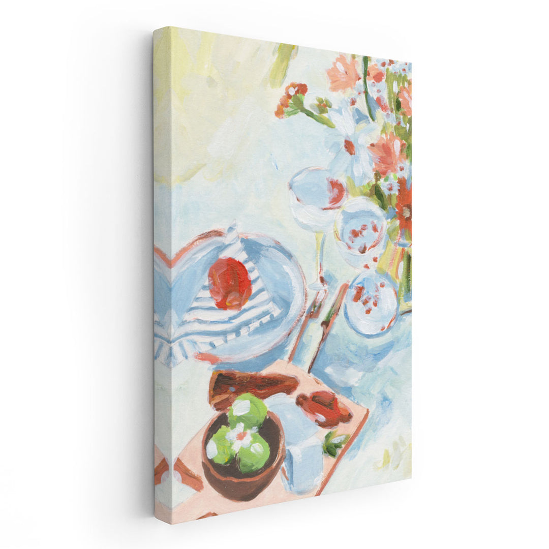 A Lovely Picnic II - Canvas Print Wall Art