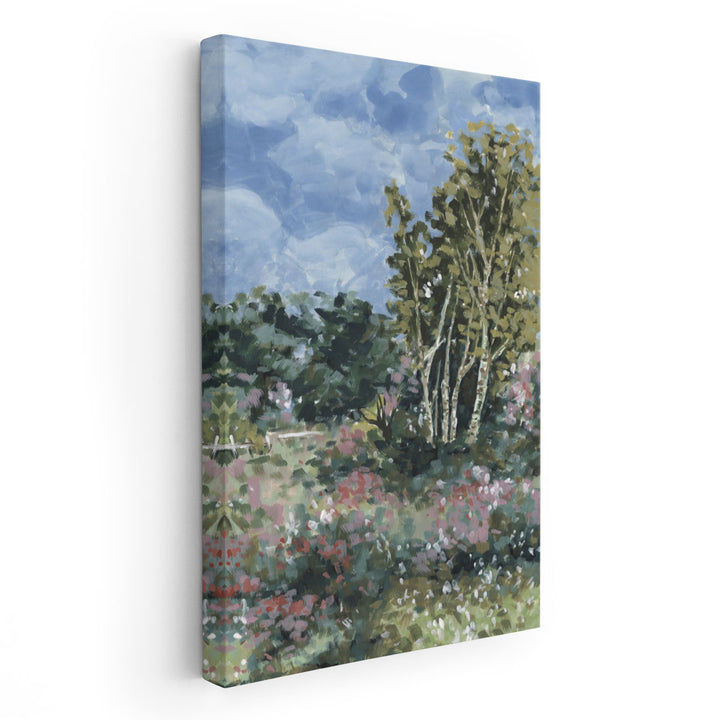 Mosaic Meadow I - Canvas Print Wall Art