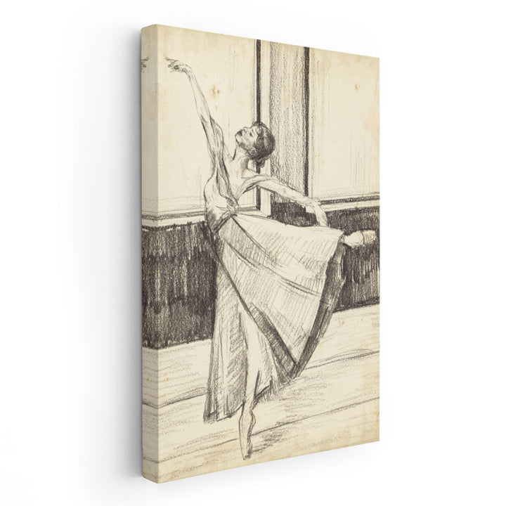 Whirling Ballet I - Canvas Print Wall Art