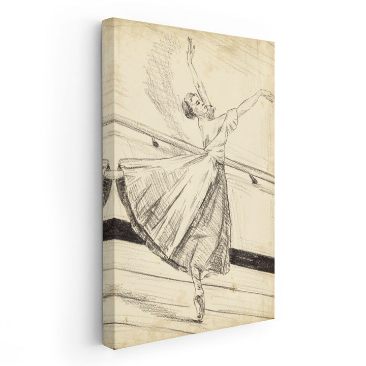 Whirling Ballet II - Canvas Print Wall Art