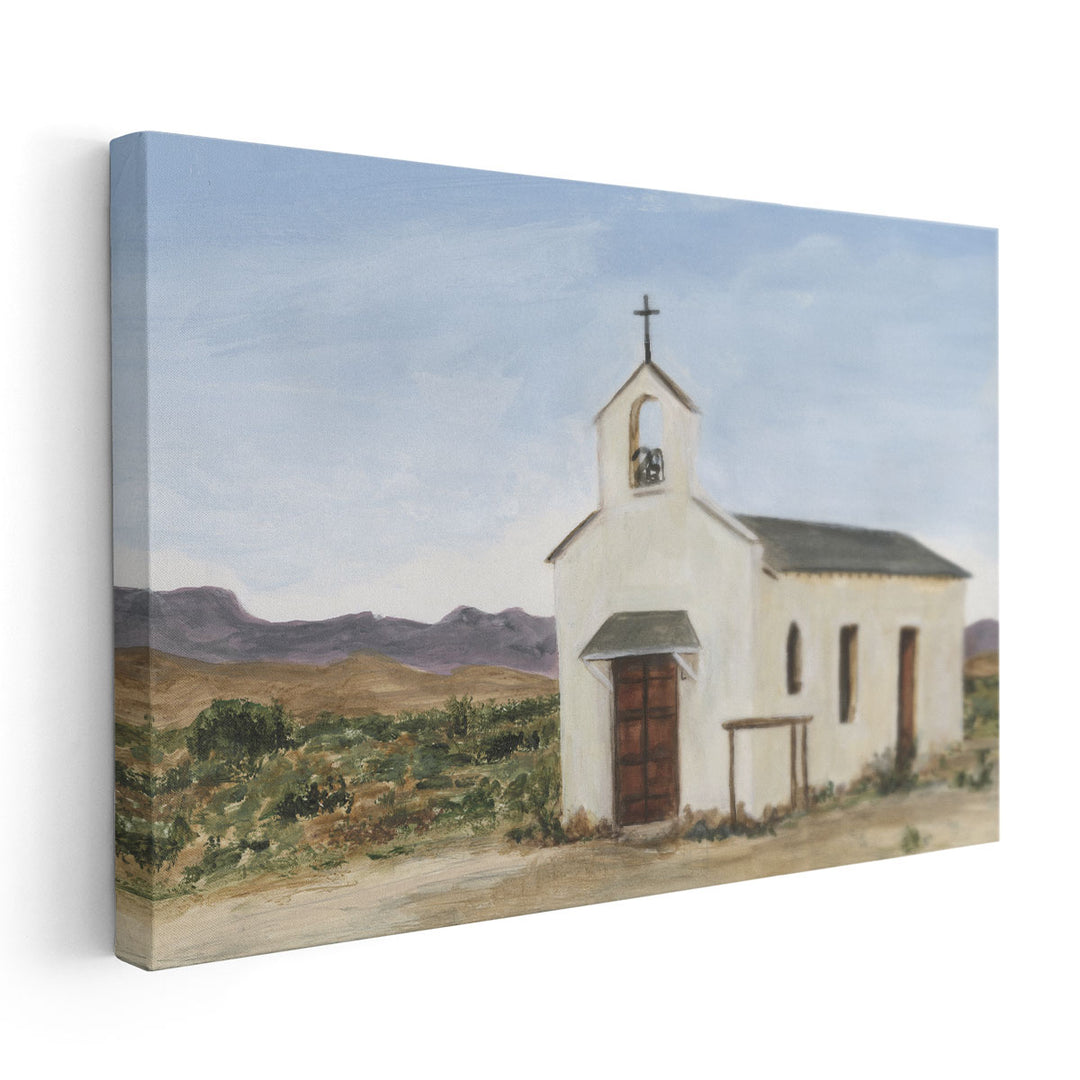 Desert Chapel I - Canvas Print Wall Art