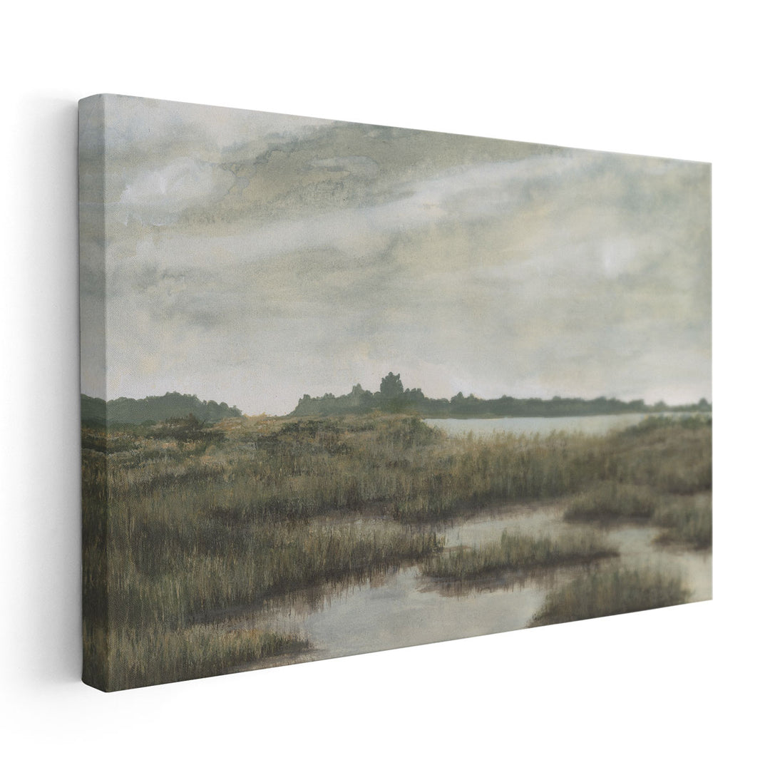 Overcast Inlet I - Canvas Print Wall Art