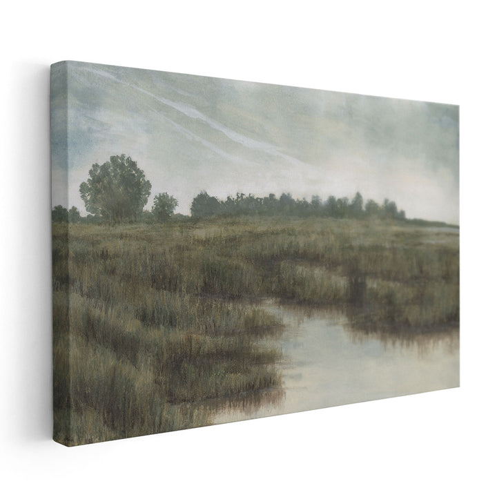 Overcast Inlet II - Canvas Print Wall Art