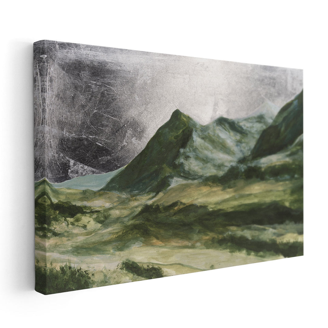 Silver Sky II - Canvas Print Wall Art