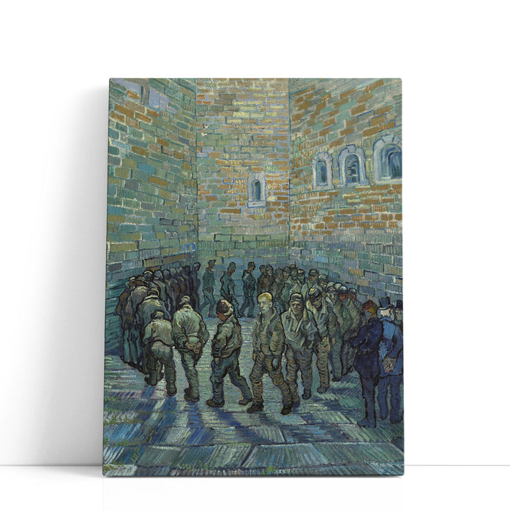 Prisoners Exercising, 1890 - Canvas Print Wall Art