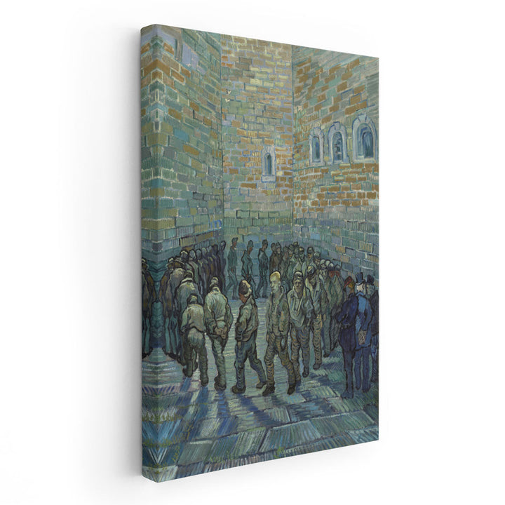 Prisoners Exercising, 1890 - Canvas Print Wall Art