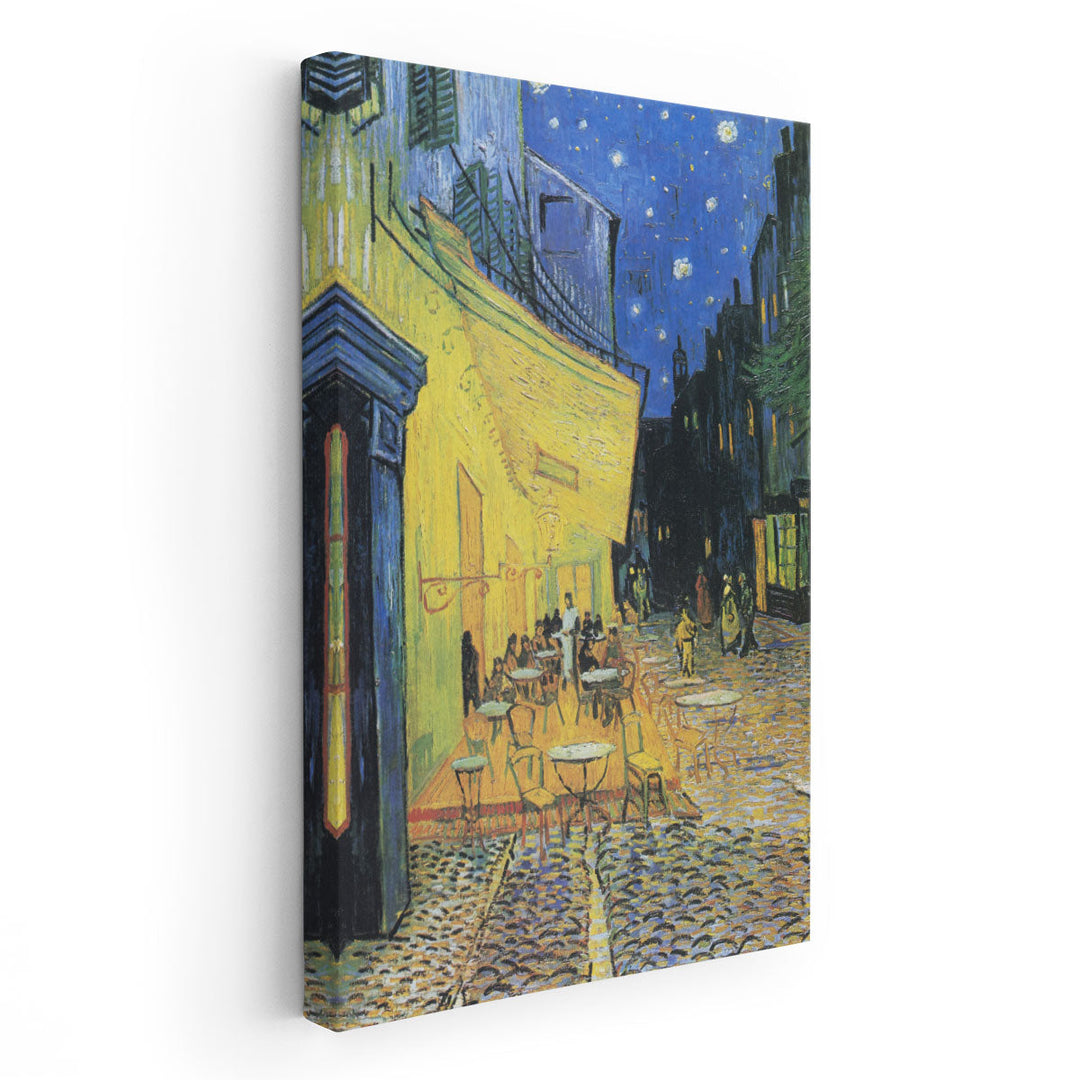 Cafe Terrace at Night, 1888 - Canvas Print Wall Art