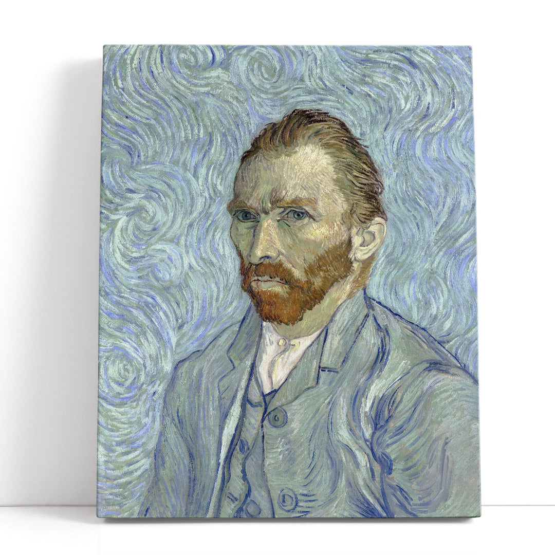 Vincent Van Gogh's Self-Portrait, 1889 - Canvas Print Wall Art