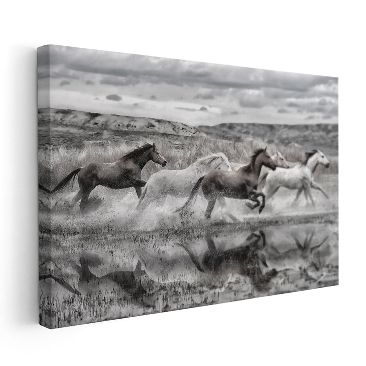 On The Run - Canvas Print Wall Art