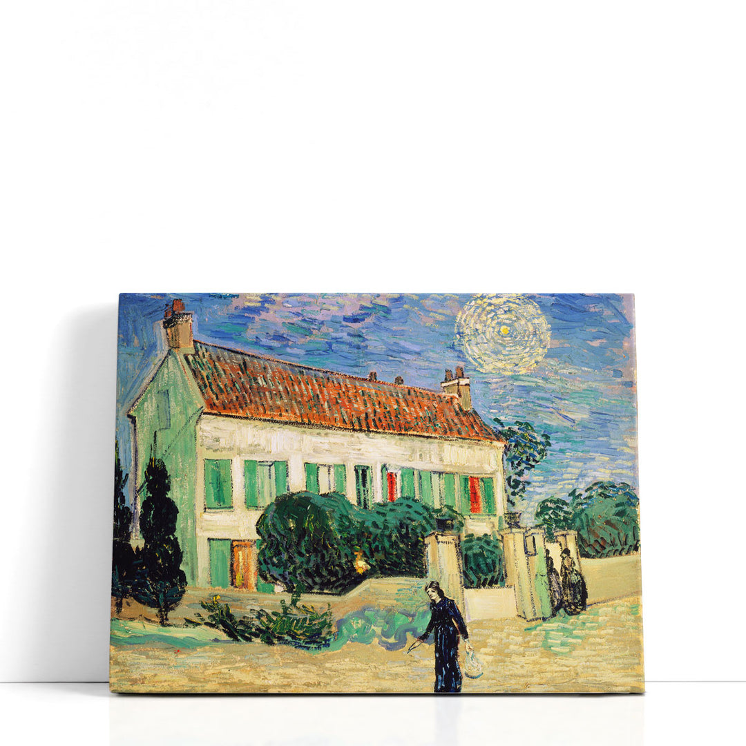White House at Night, 1890 - Canvas Print Wall Art