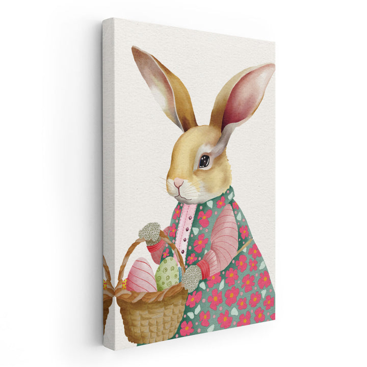 Easter Bun Bun II - Canvas Print Wall Art