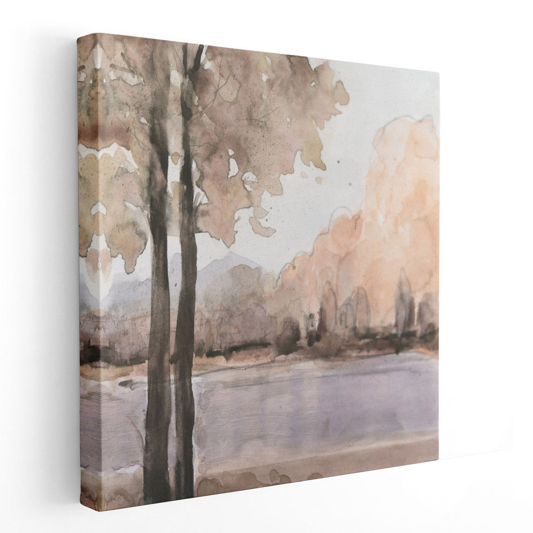 View Behind the Trees I - Canvas Print Wall Art