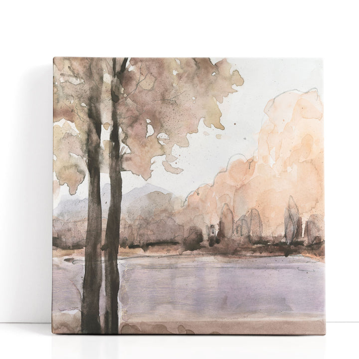 View Behind the Trees I - Canvas Print Wall Art