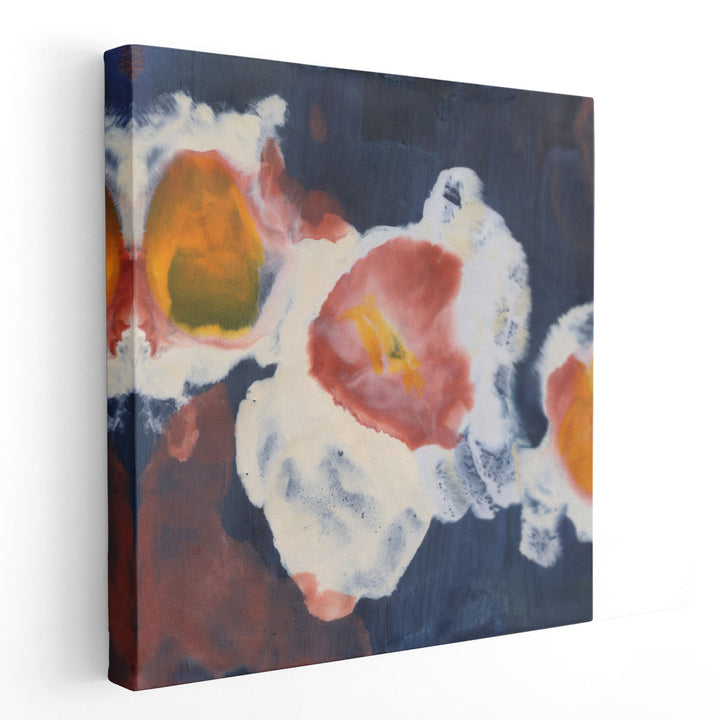 Floral Tiles III - Canvas Print Wall Art