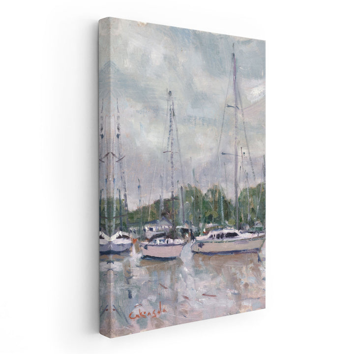 Wickford Sails - Canvas Print Wall Art