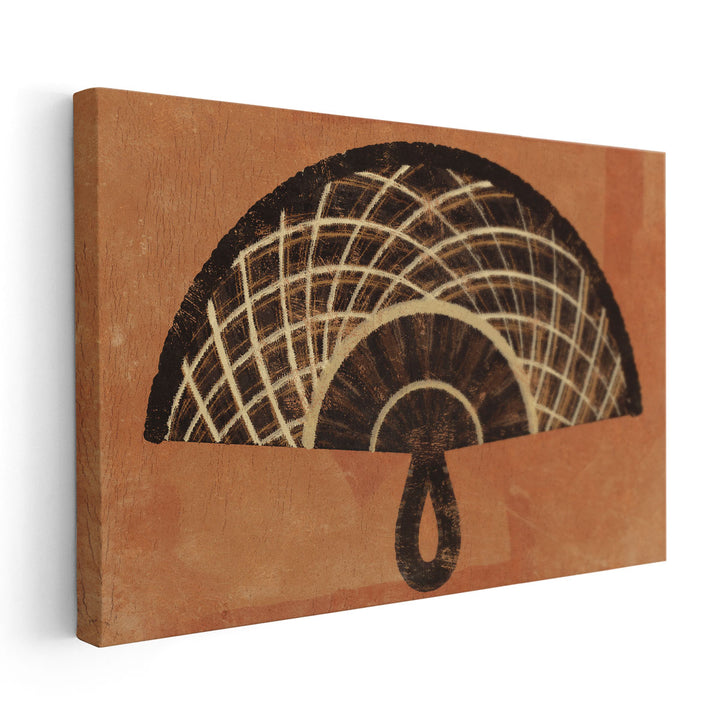 Woven Fans I - Canvas Print Wall Art