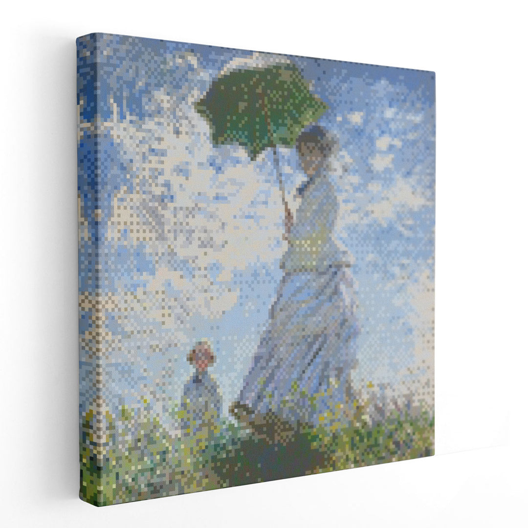 Famous Pixel Paintings IV - Canvas Print Wall Art