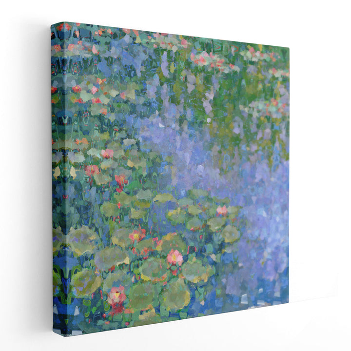 Kaleidoscopic Water Lillies II - Canvas Print Wall Art