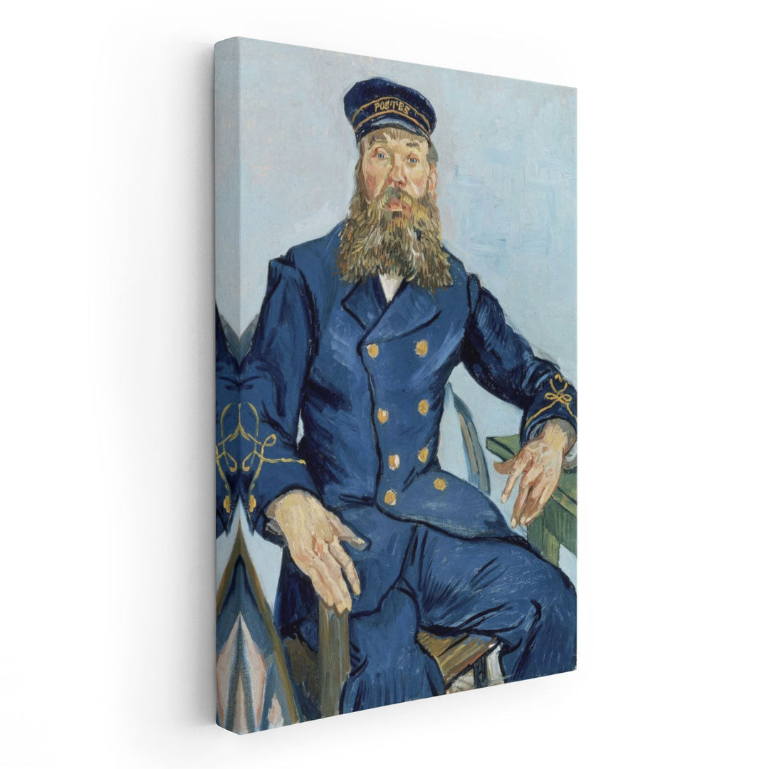 Portrait of the Postman Joseph Roulin, 1888 - Canvas Print Wall Art