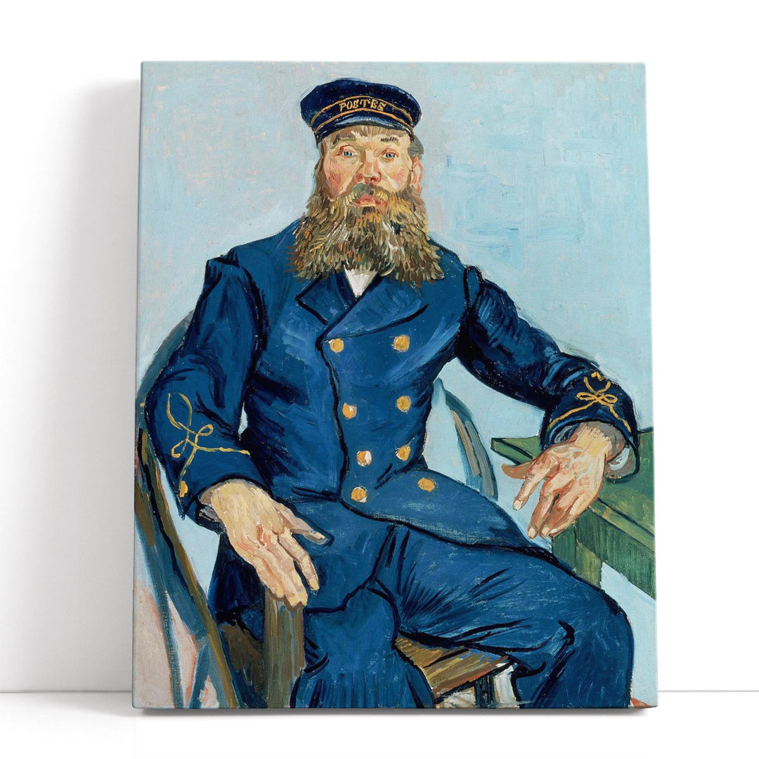 Portrait of the Postman Joseph Roulin, 1888 - Canvas Print Wall Art
