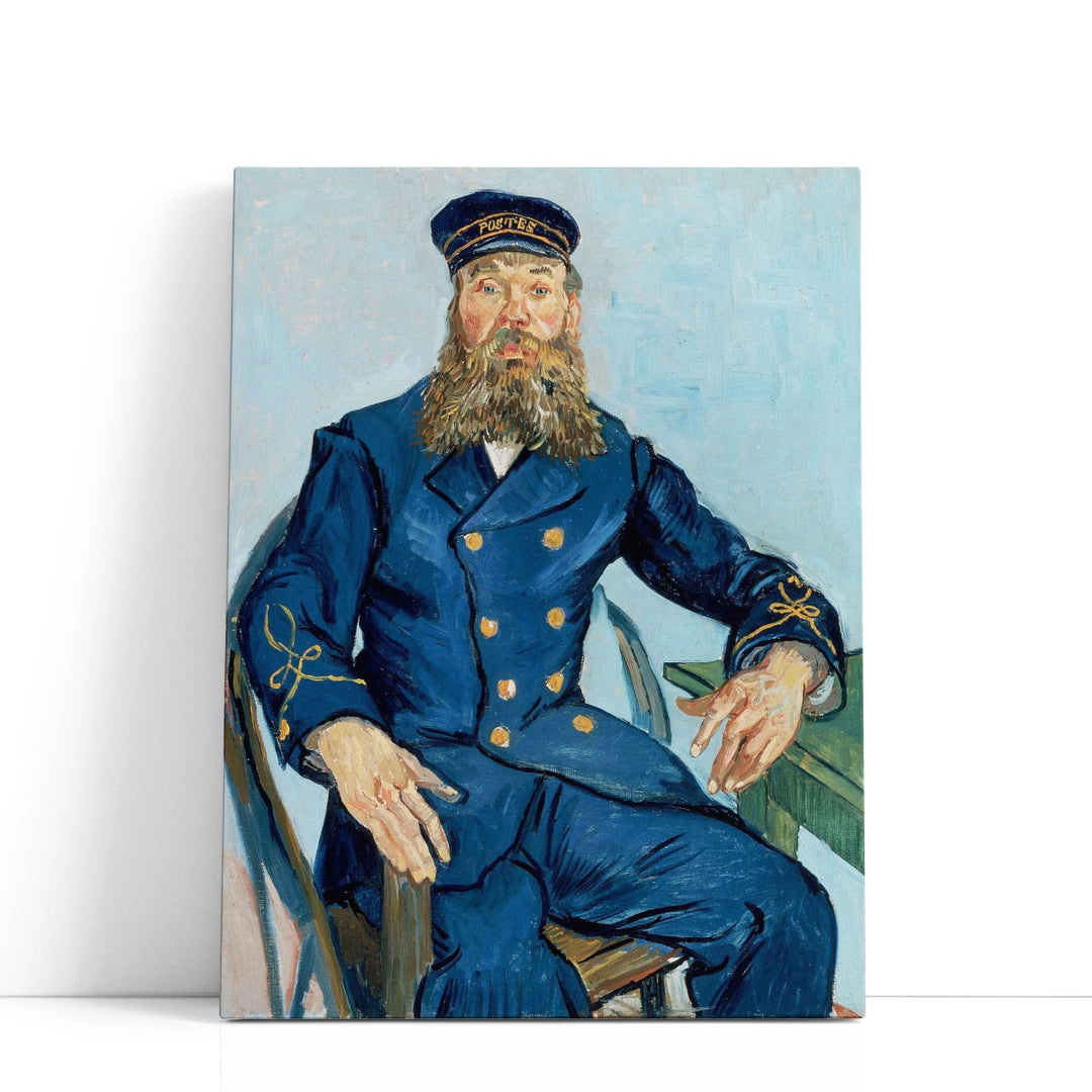 Portrait of the Postman Joseph Roulin, 1888 - Canvas Print Wall Art
