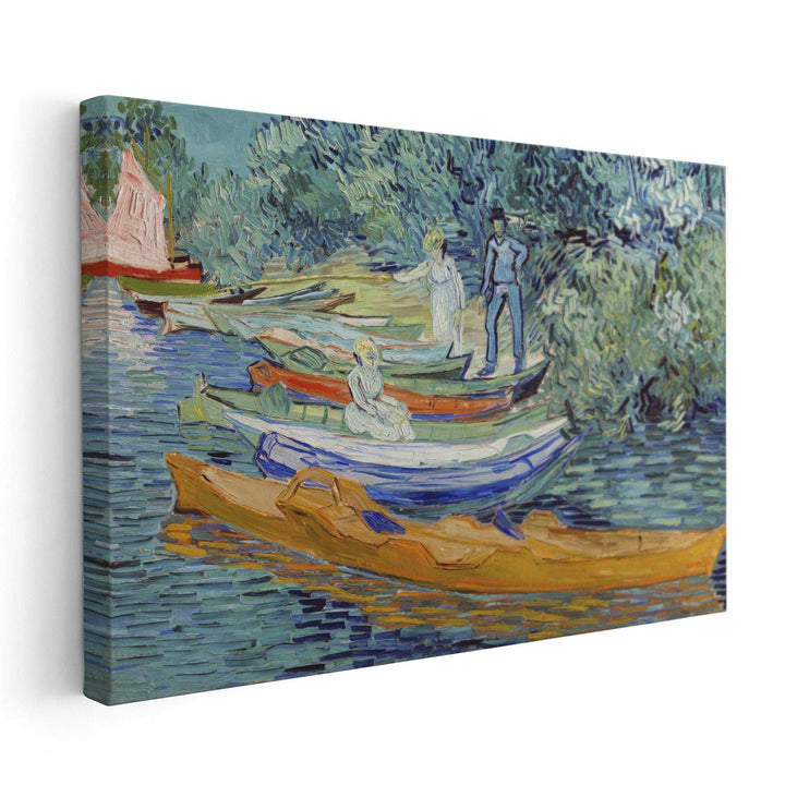 Bank of the Oise at Auvers, 1890 - Canvas Print Wall Art