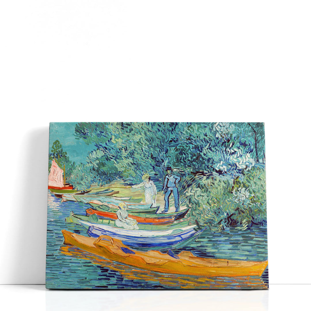 Bank of the Oise at Auvers, 1890 - Canvas Print Wall Art