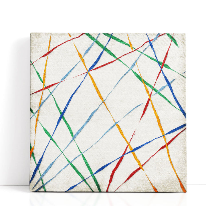 Crisscrossed - Canvas Print Wall Art