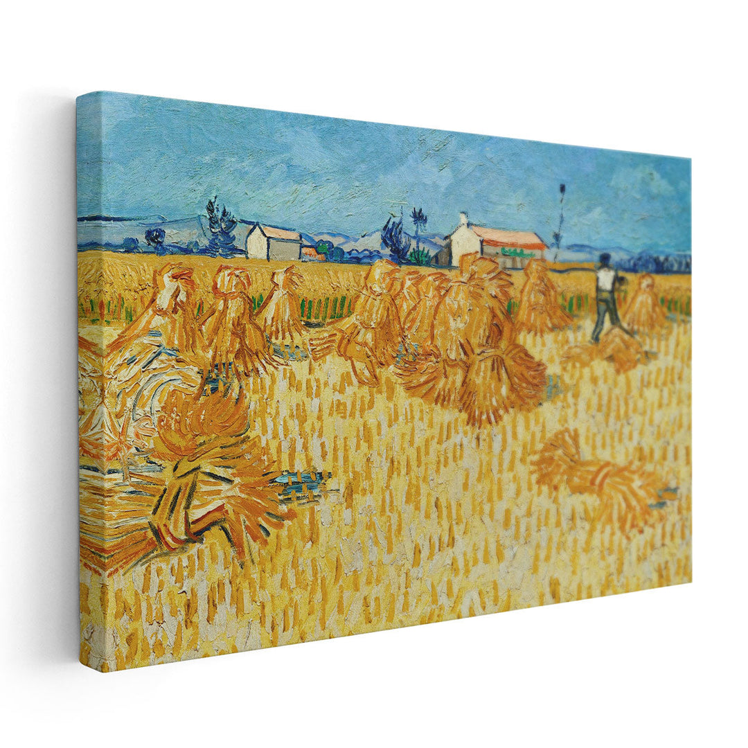 Harvest in Provence, 1888 - Canvas Print Wall Art