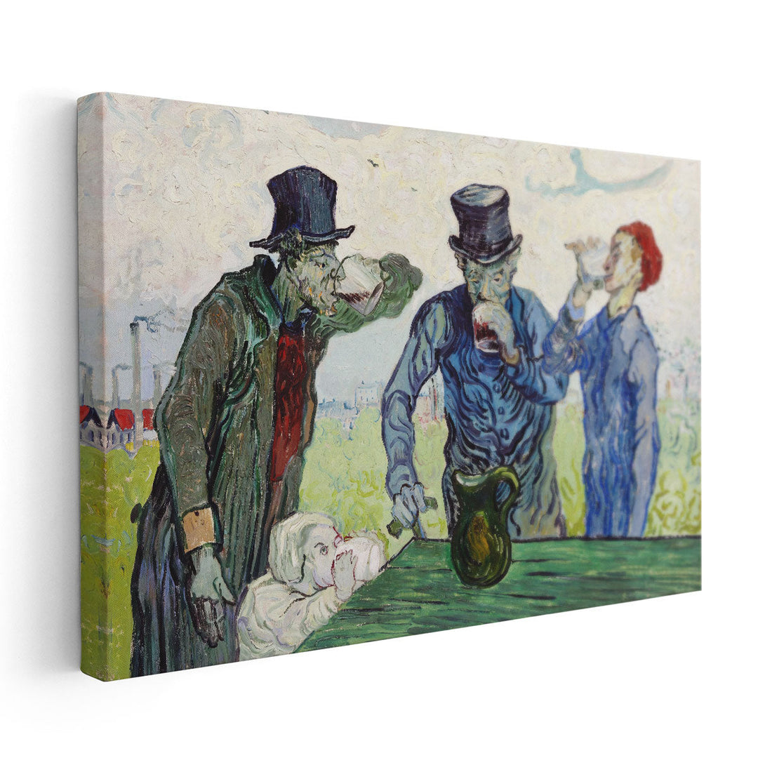 The Drinkers, 1890 - Canvas Print Wall Art