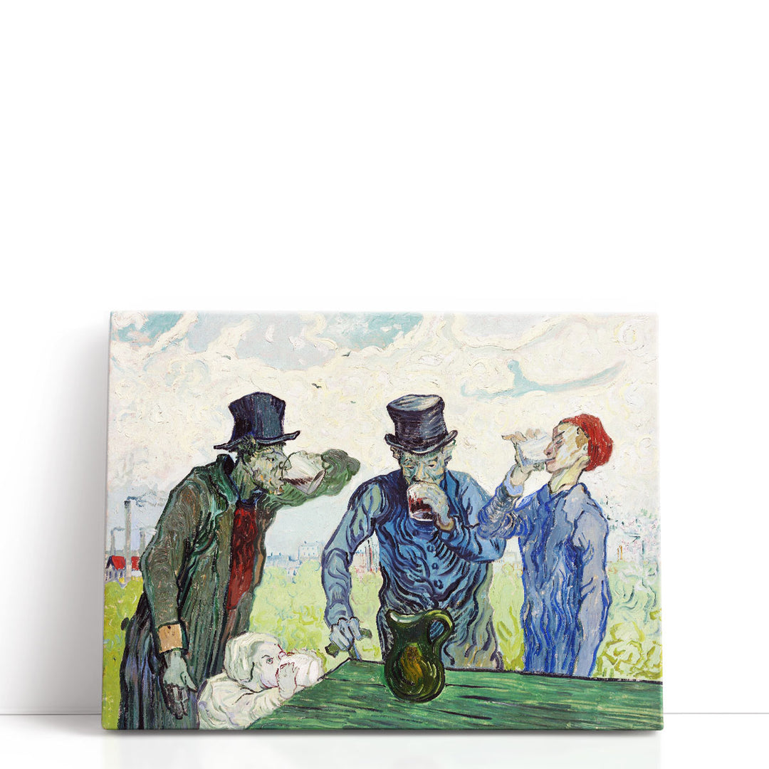 The Drinkers, 1890 - Canvas Print Wall Art