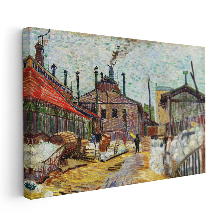 The Factory, 1887 - Canvas Print Wall Art