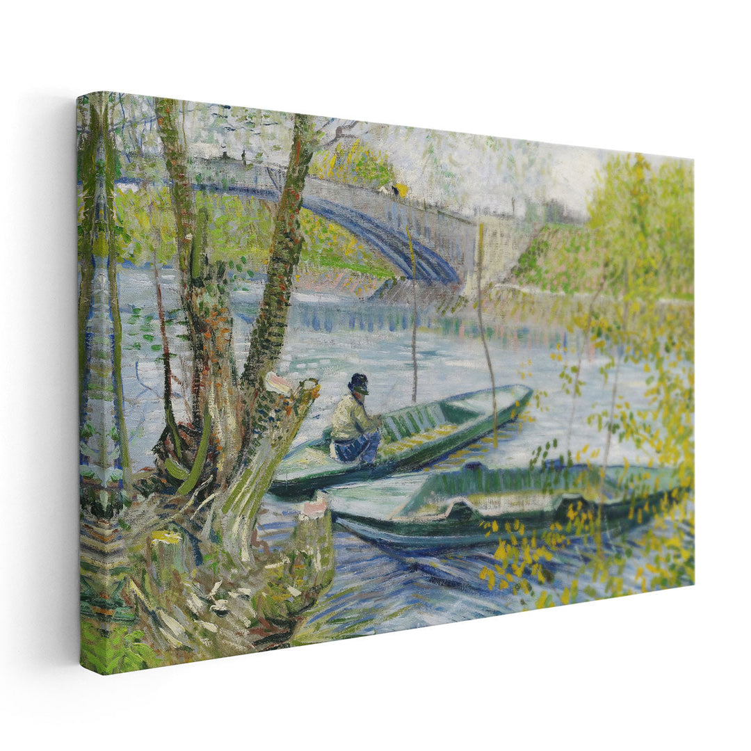 The Pont de Clichy, 1887 - Canvas Print Wall Art