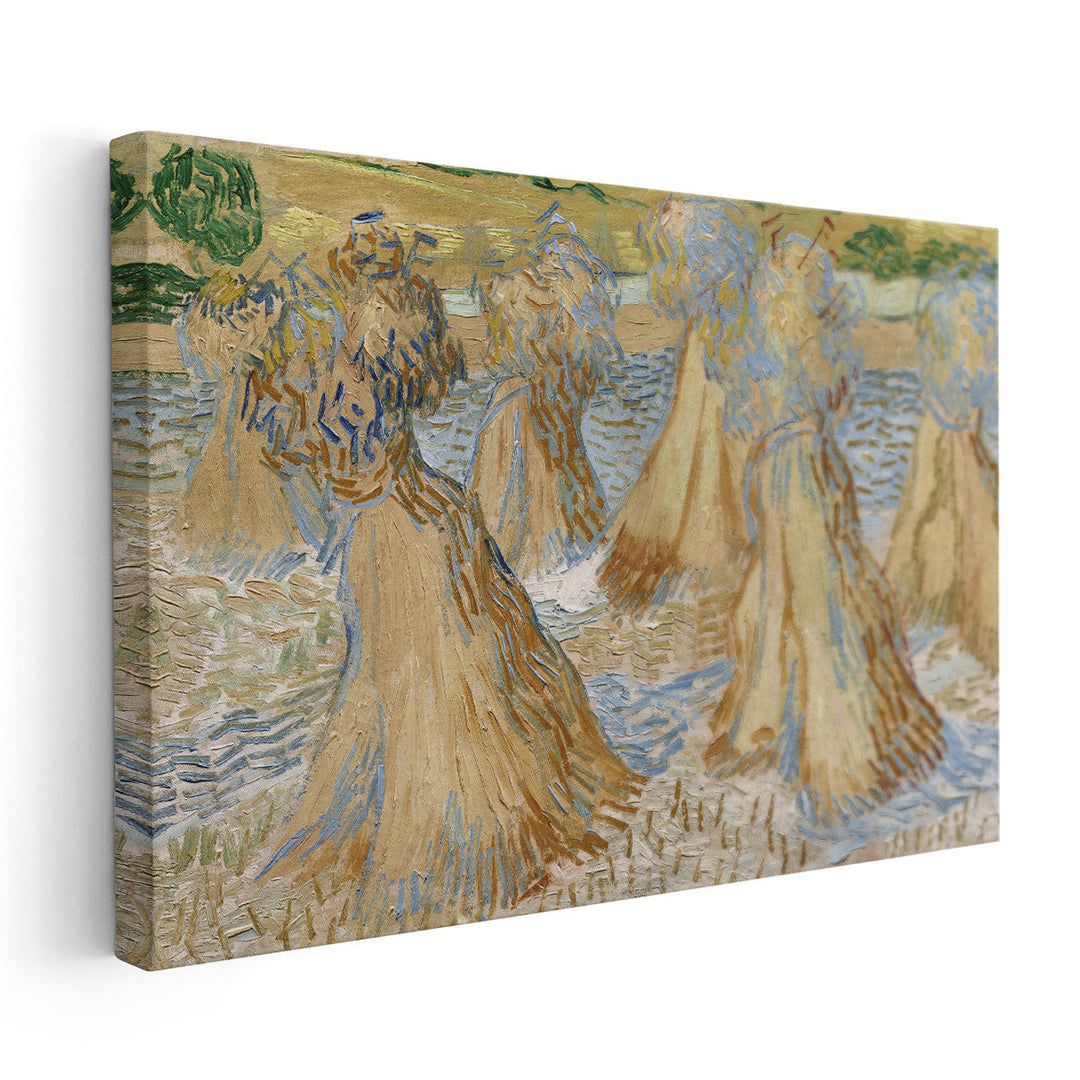 Sheaves of Wheat, 1890 - Canvas Print Wall Art