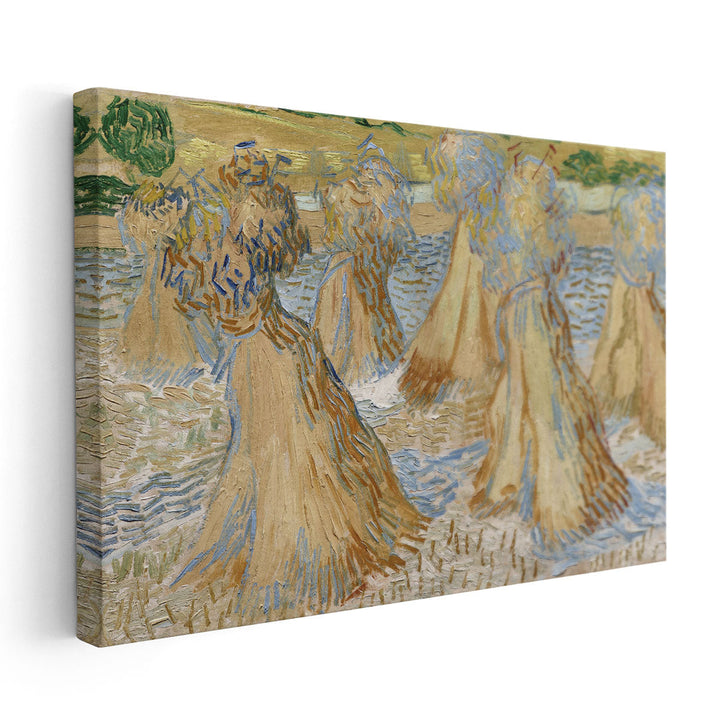 Sheaves of Wheat, 1890 - Canvas Print Wall Art