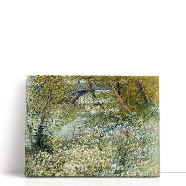 River Bank in Springtime, 1887 - Canvas Print Wall Art