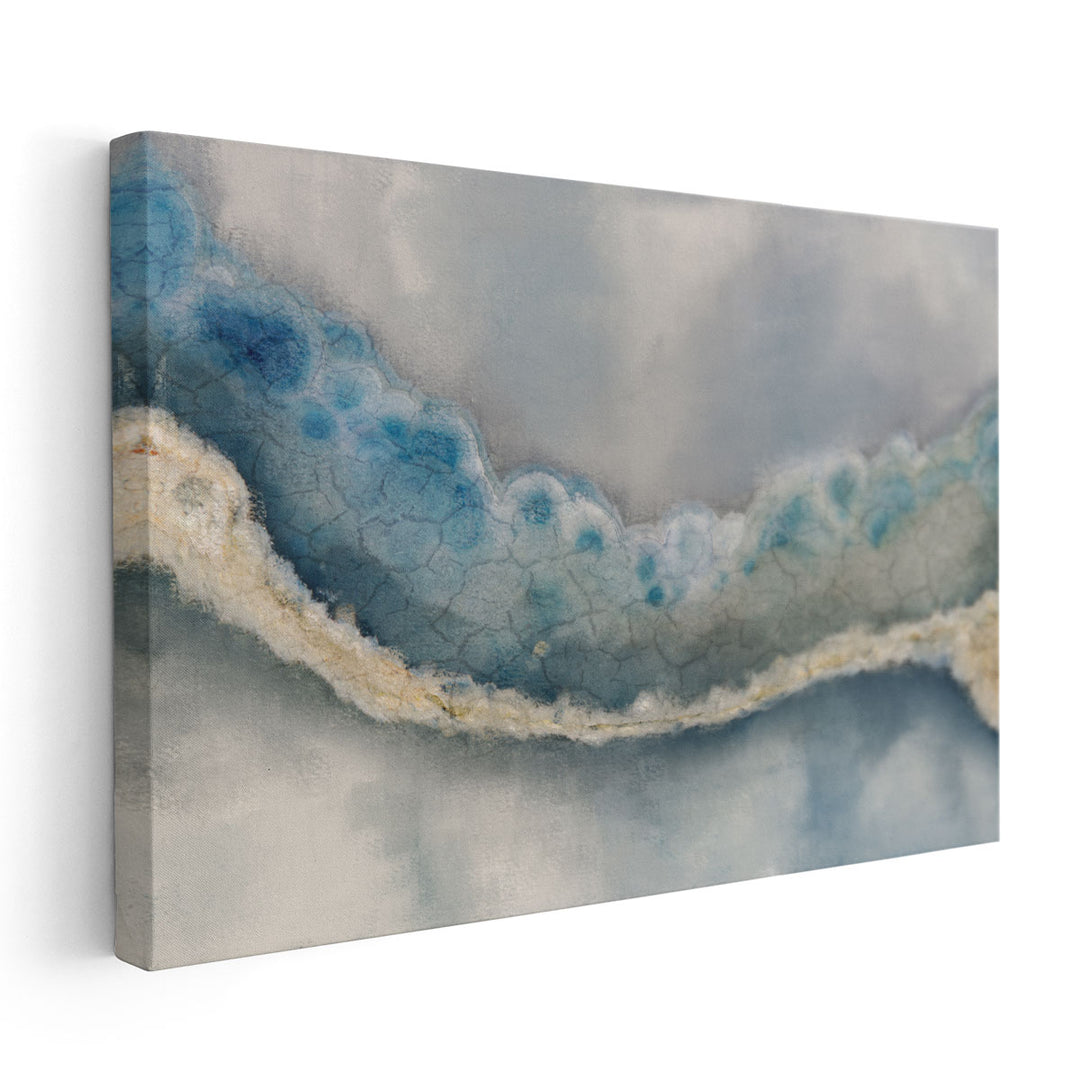 Streams Of Blue - Canvas Print Wall Art