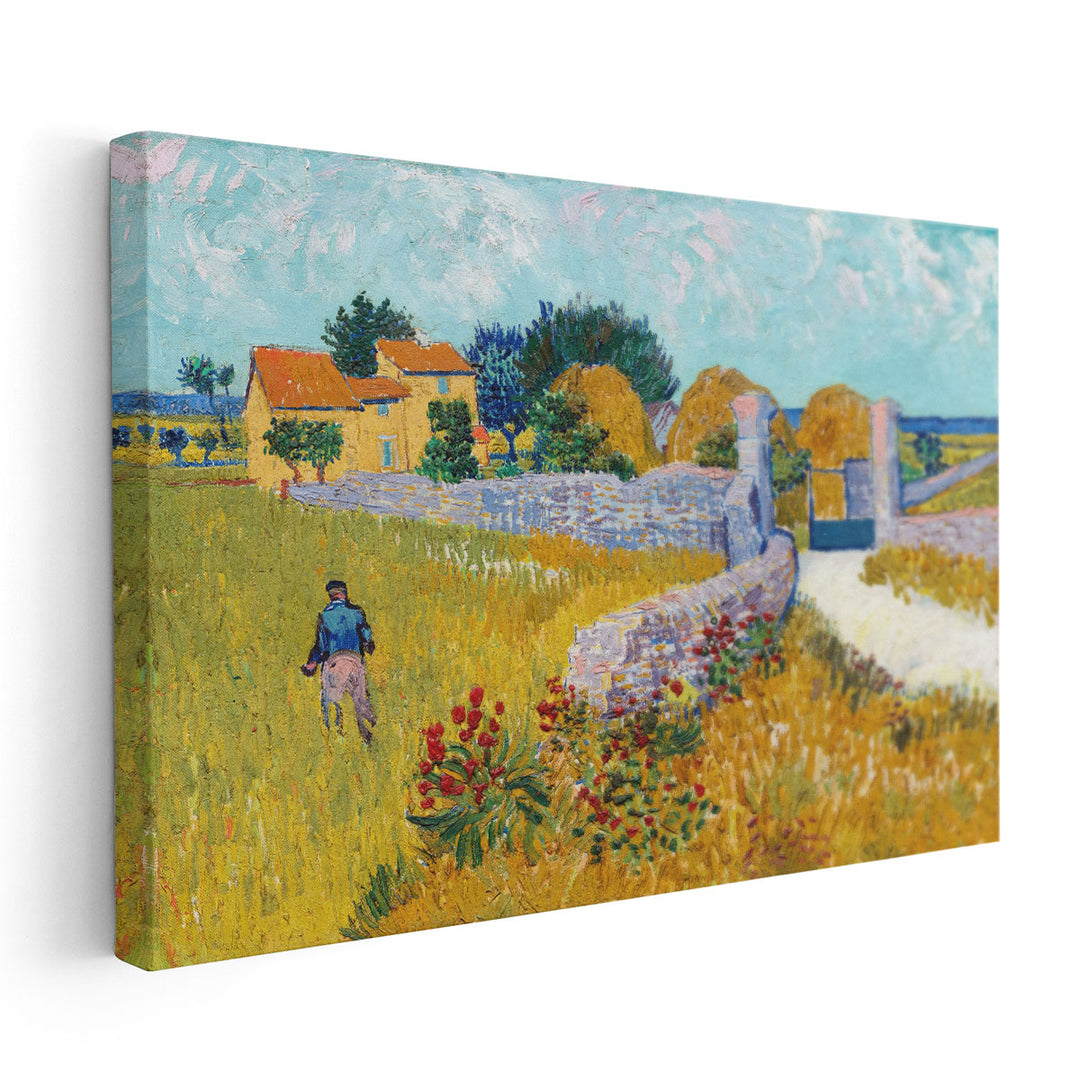 Farmhouse in Provence, 1888 - Canvas Print Wall Art