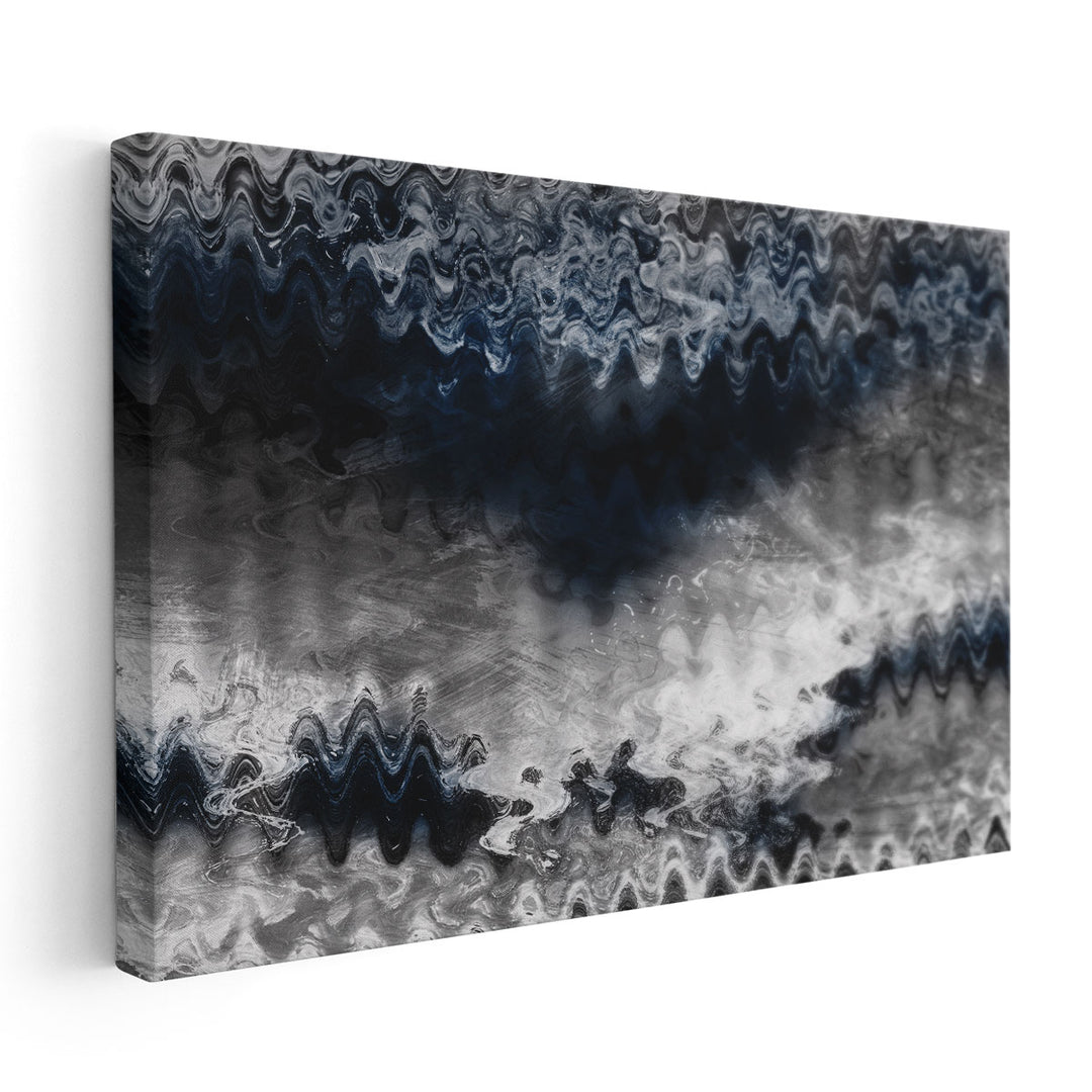 Indigo Sonic 1 - Canvas Print Wall Art