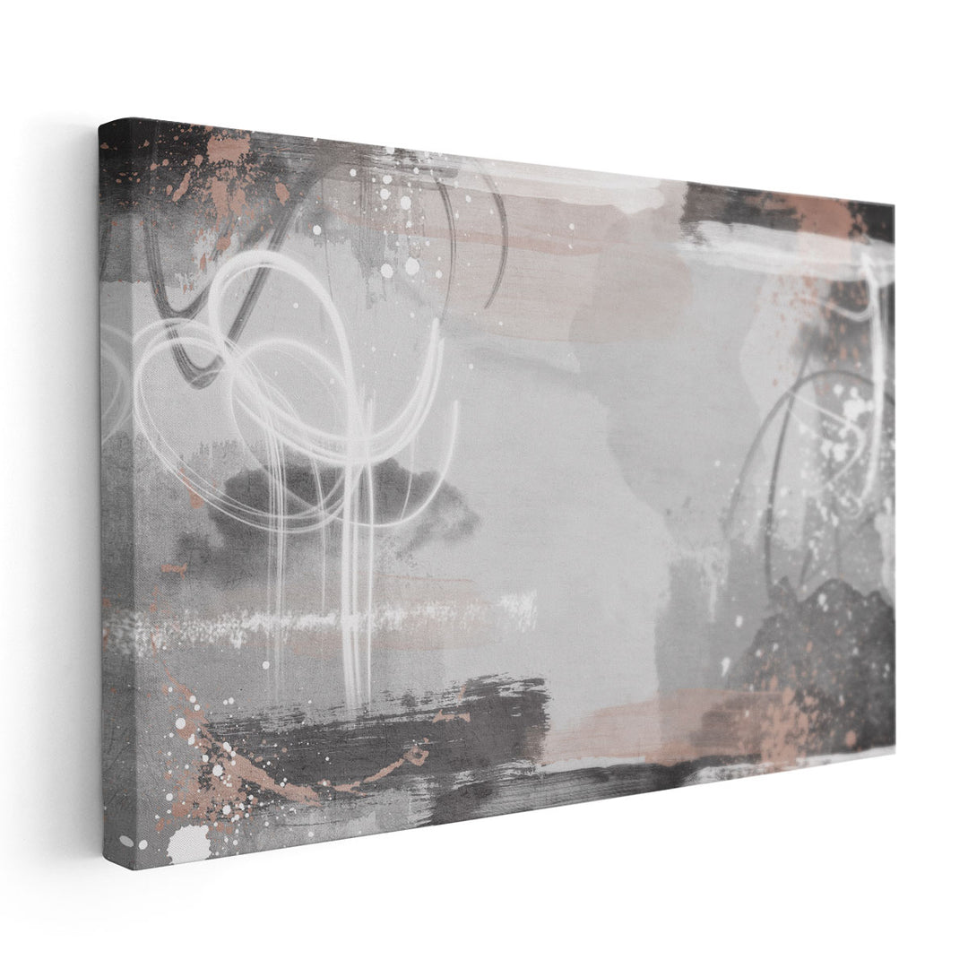 Blush Exchange 1 - Canvas Print Wall Art